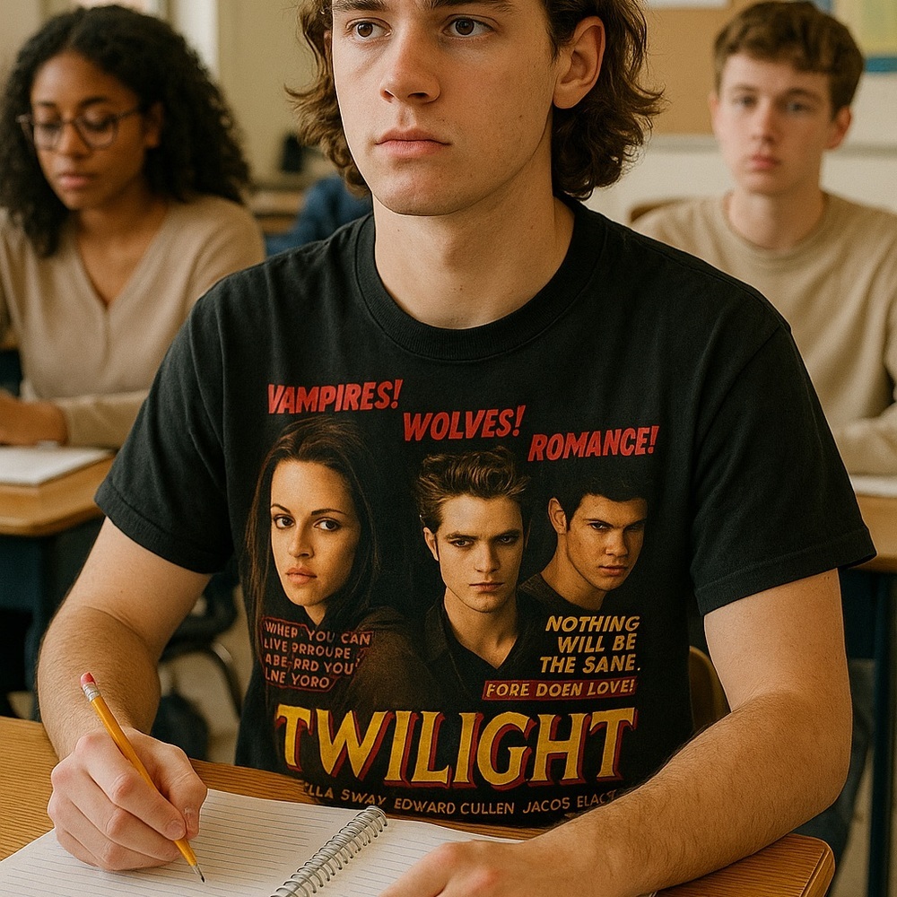 Source Unknown Black Twilight Graphic Tee